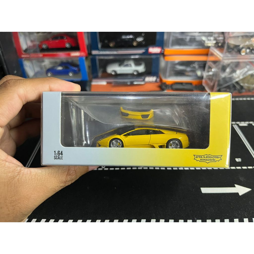 Phantom Knight 64 Lambo Murcielago Yellow New