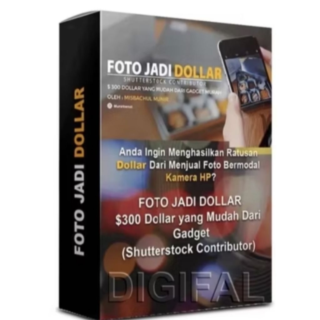 Modal foto jadi dollar