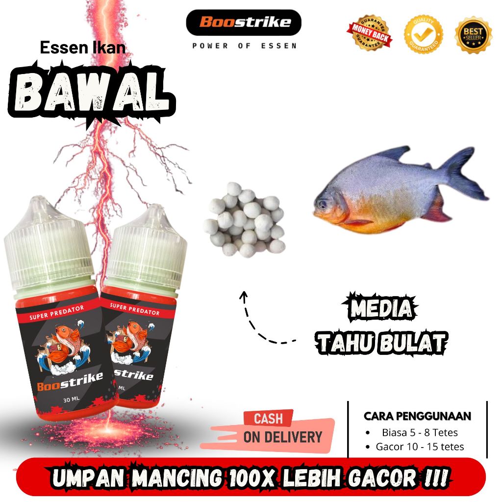 Essen Ikan Bawal Media Tahu Bulat Viral Paling Neter Untuk Segala Cuaca - Essen Boostrike 30ml