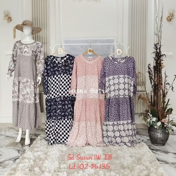 Daster Luza (Sd. Susun 1W IB) Batik Pekalongan