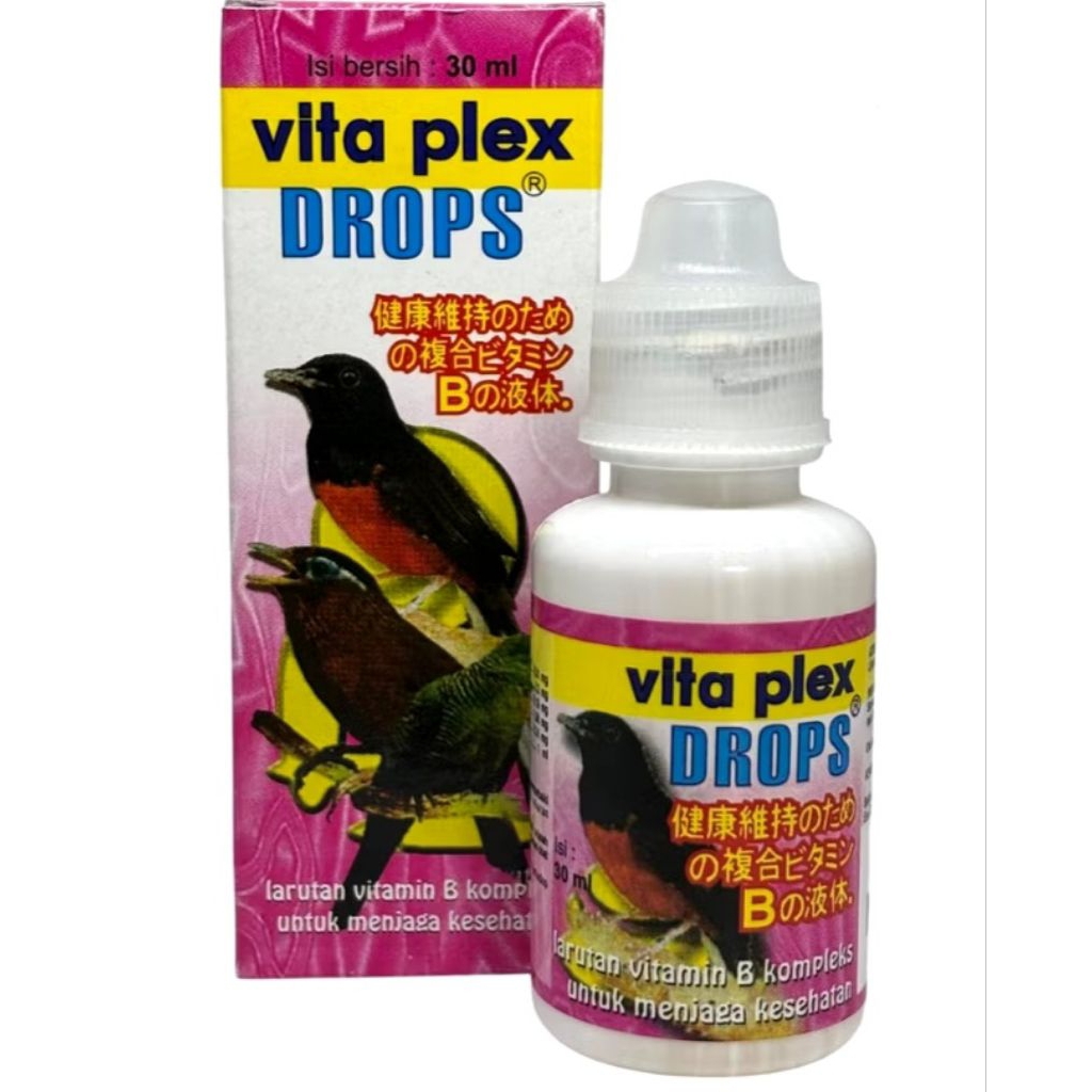MEDION VITA PLEX DROPS VITAMIN B KOMPLEKS UNTUK BURUNG