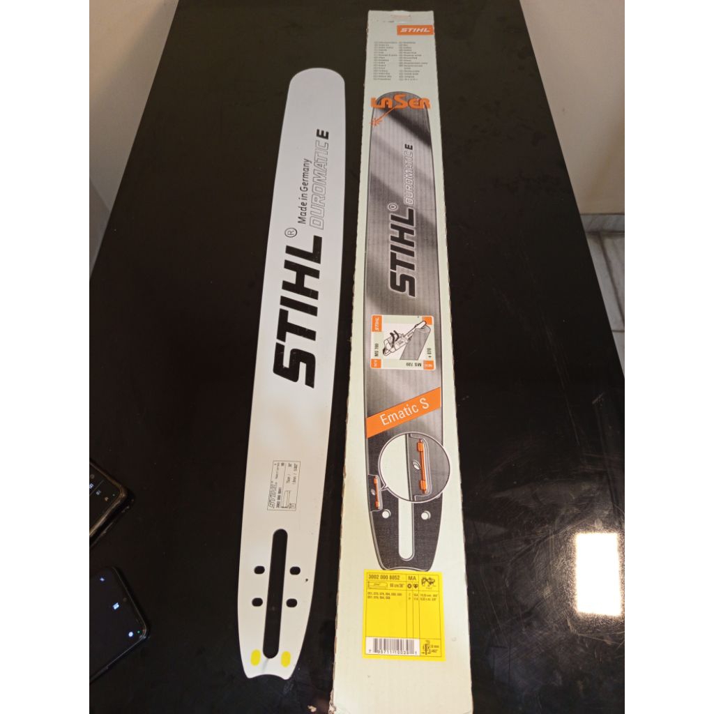 Bar Chainsaw Stihl 36 inch Senso Besar MS 070/720.Bar Senso Sinso 36inch 52T (52 mata) Original.