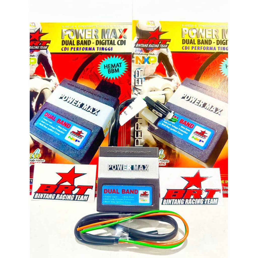 Cdi blade 110 revo absolut 110 supra helm in CDI BRT dual band power max garansi 100% asli original 