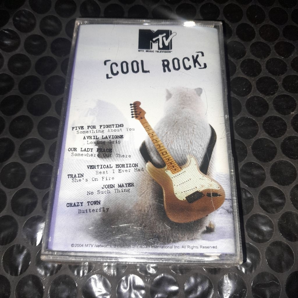 kaset pita mtv cool rock (avril lavigne,john mayer,pete yorn) / segel