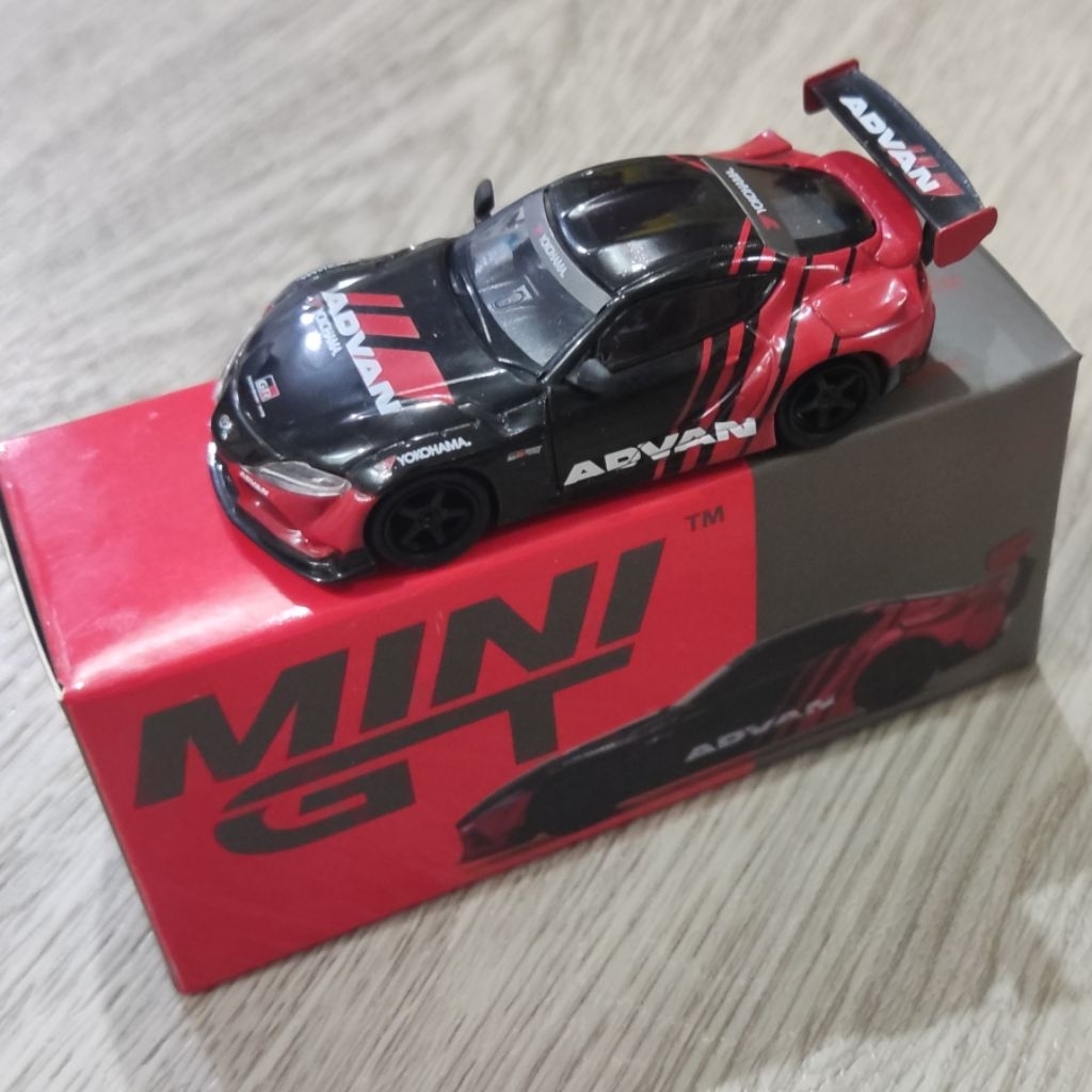 Mini GT 206 GR Supra Advan High Wing UNSEALED