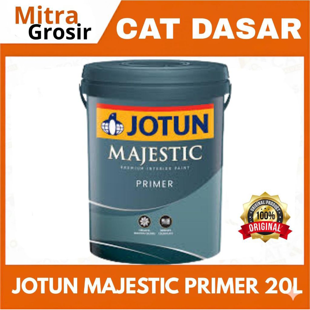 JOTUN CAT DASAR INTERIOR | JOTUN MAJESTIC PRIMER 20L | JOTUN SEALER INTERIOR KEMASAN PAIL