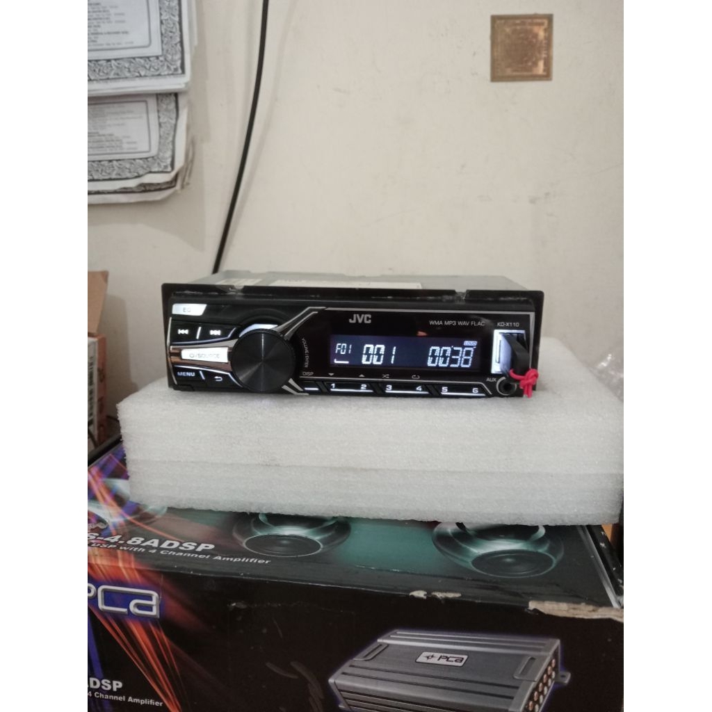 tape mobil head unit JVC usb bluetooth 3