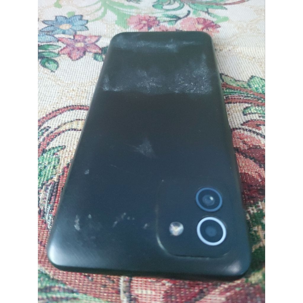 Hp second samsung a03 ram4 128gb original hp dan sofe case plus kabel