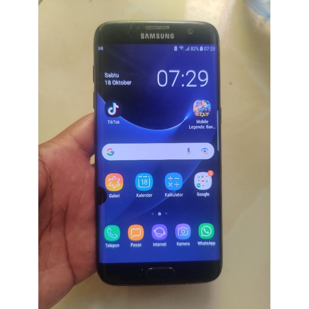 samsung s7 edge 4/128gb minus ringan