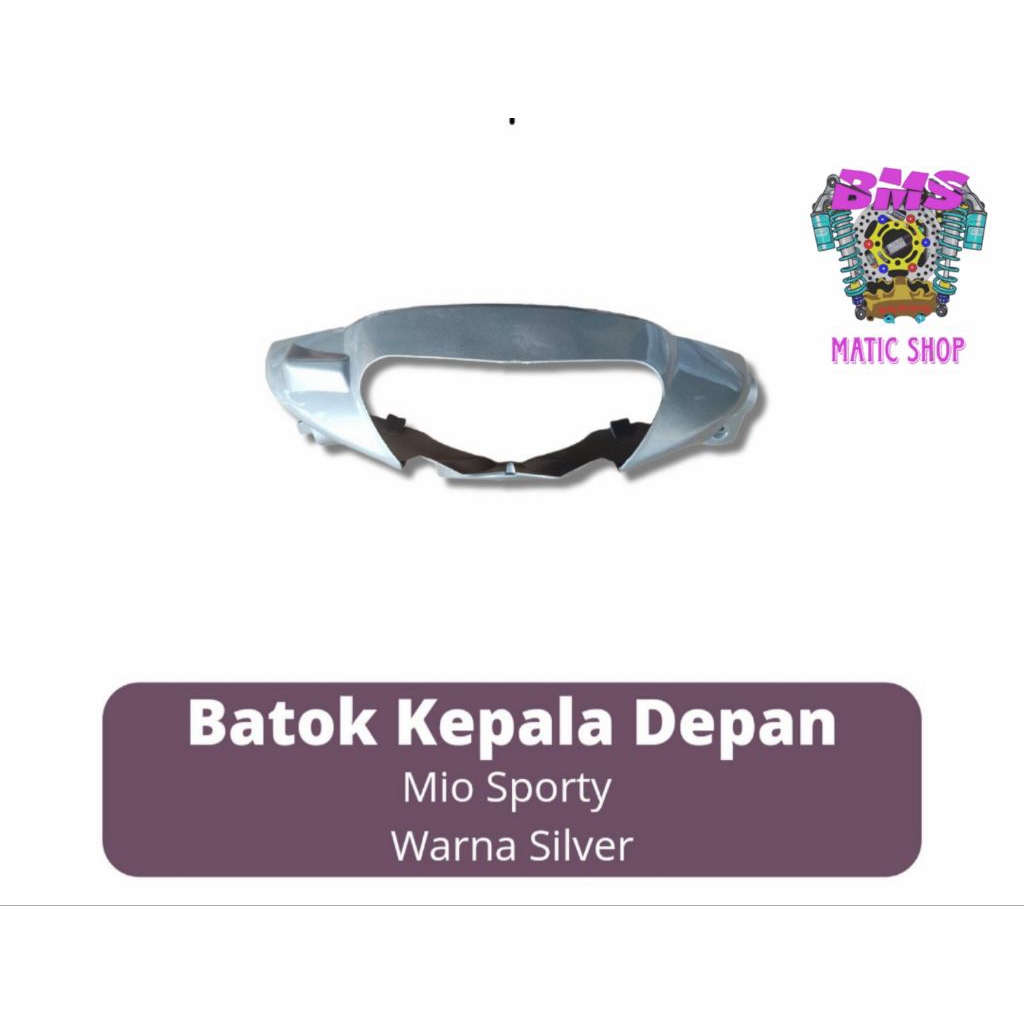 Batok Depan Mio Sporty Silver