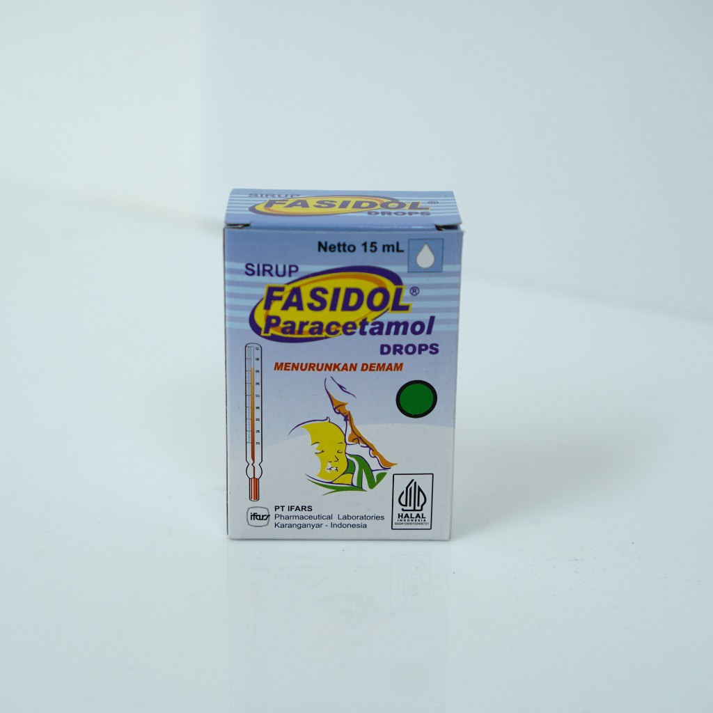 Fasidol Drops Botol 15 ml - Sirup Paracetamol Untuk Demam Bayi