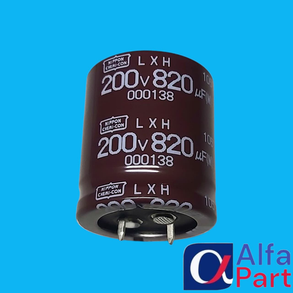 ELCO 820uf 200v NIPPON ORIGINAL 820uf 200v