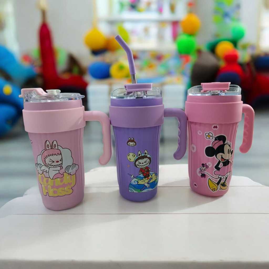 Heenoor Mug Termos Tumbler Jumbo Sanrio / Disney American Style Eco.