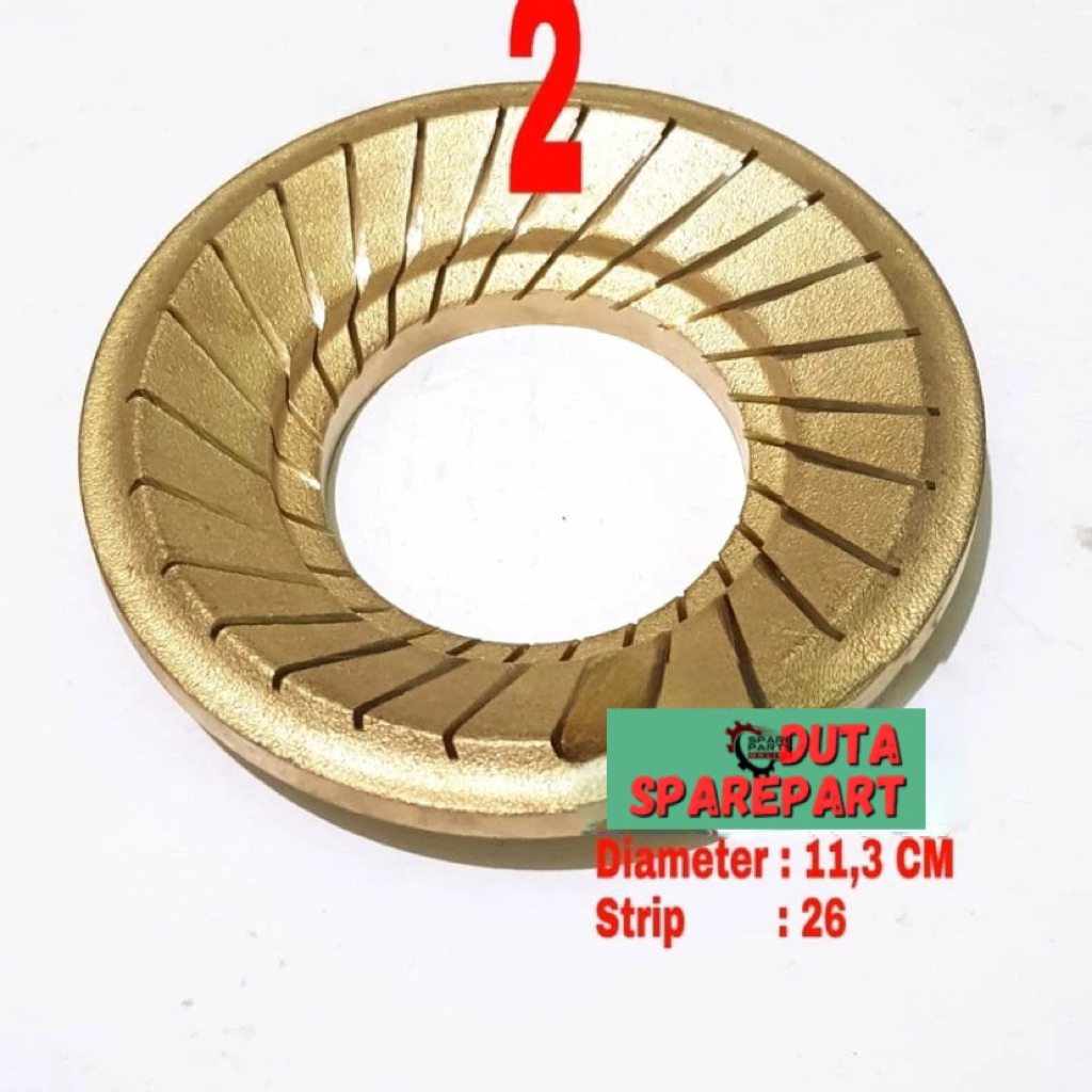 Burner kompor gas Sanken besar baru - Burner kuningan kompor gas