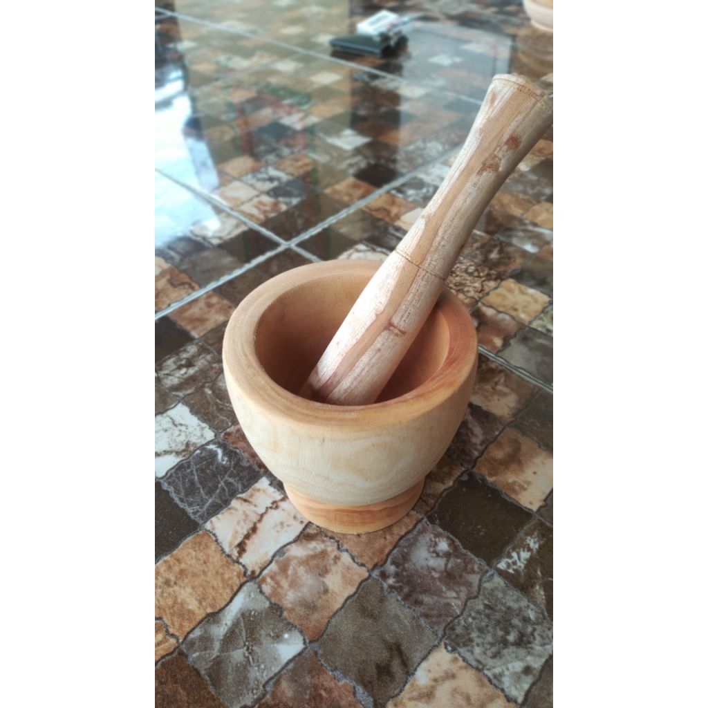 ULEKAN OBAT(kayu kualitas premium)satu pasang