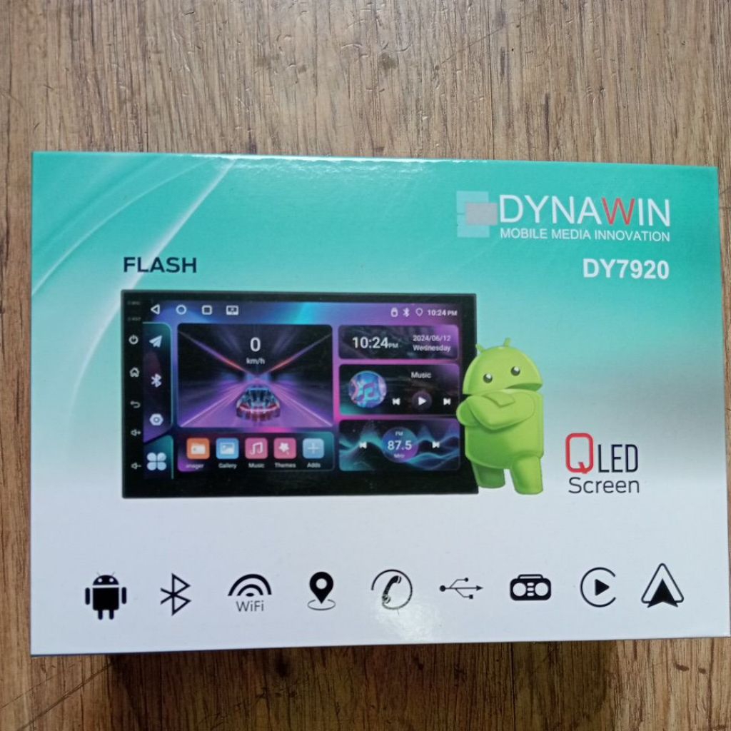 HEAD UNIT DYNAWIN DY7920 7 INCH RAM 4/64 GB / HEAD UNIT ANDROID DYNAWIN 7 INCH QLEED