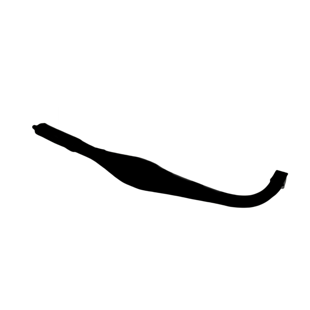 KNALPOT FIZR FIZ R KOLONG TELO 3V3 BLACK DOFF