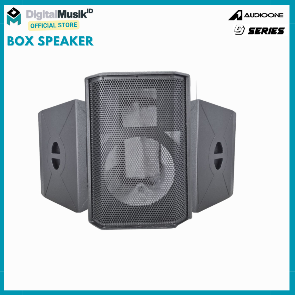 AUDIO ONE Box Kosong Speaker 8/10/12/15 Inch Pasif Aktif DJ 108 - 215 Single Double  Full Meranti