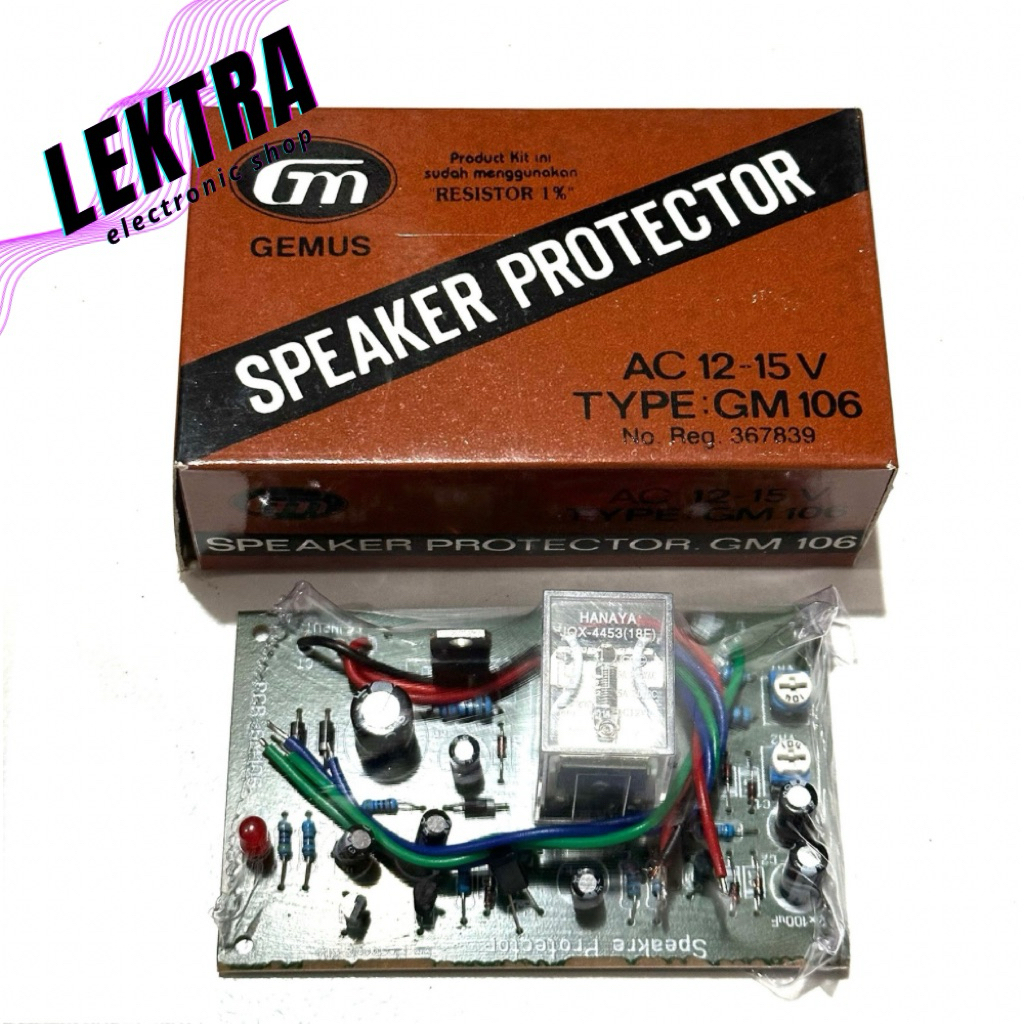 Kit GM 106 Speaker Protektor Resistor 1% GM106 AC 12-15v