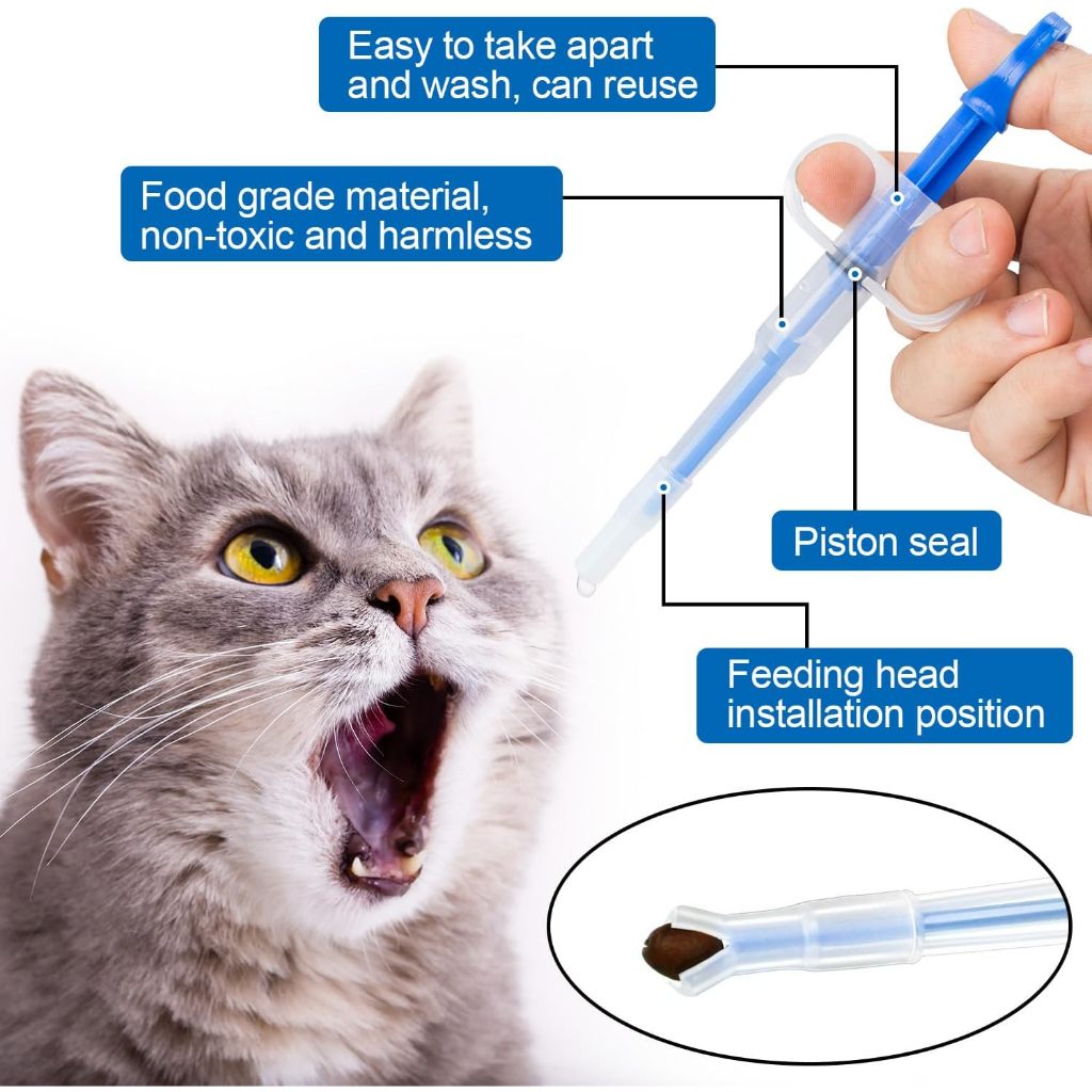 PILL MEDICINE FEEDER ALAT PELONTAR OBAT ANJING KUCING PIPET SPETAN / PILL FEEDER KUCING OTOMATIS