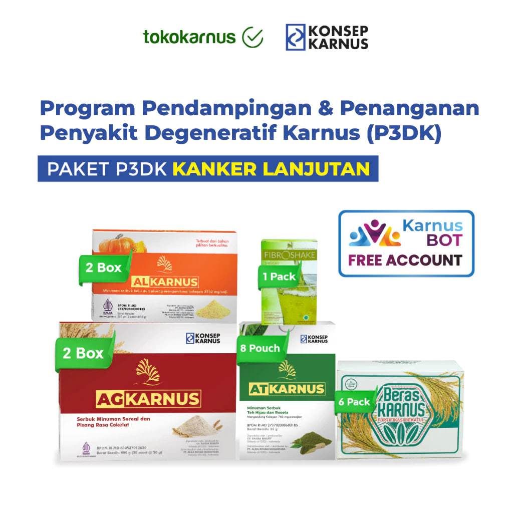 Program Pendampingan Kanker Konsep Karnus - 30 Hari Lanjutan