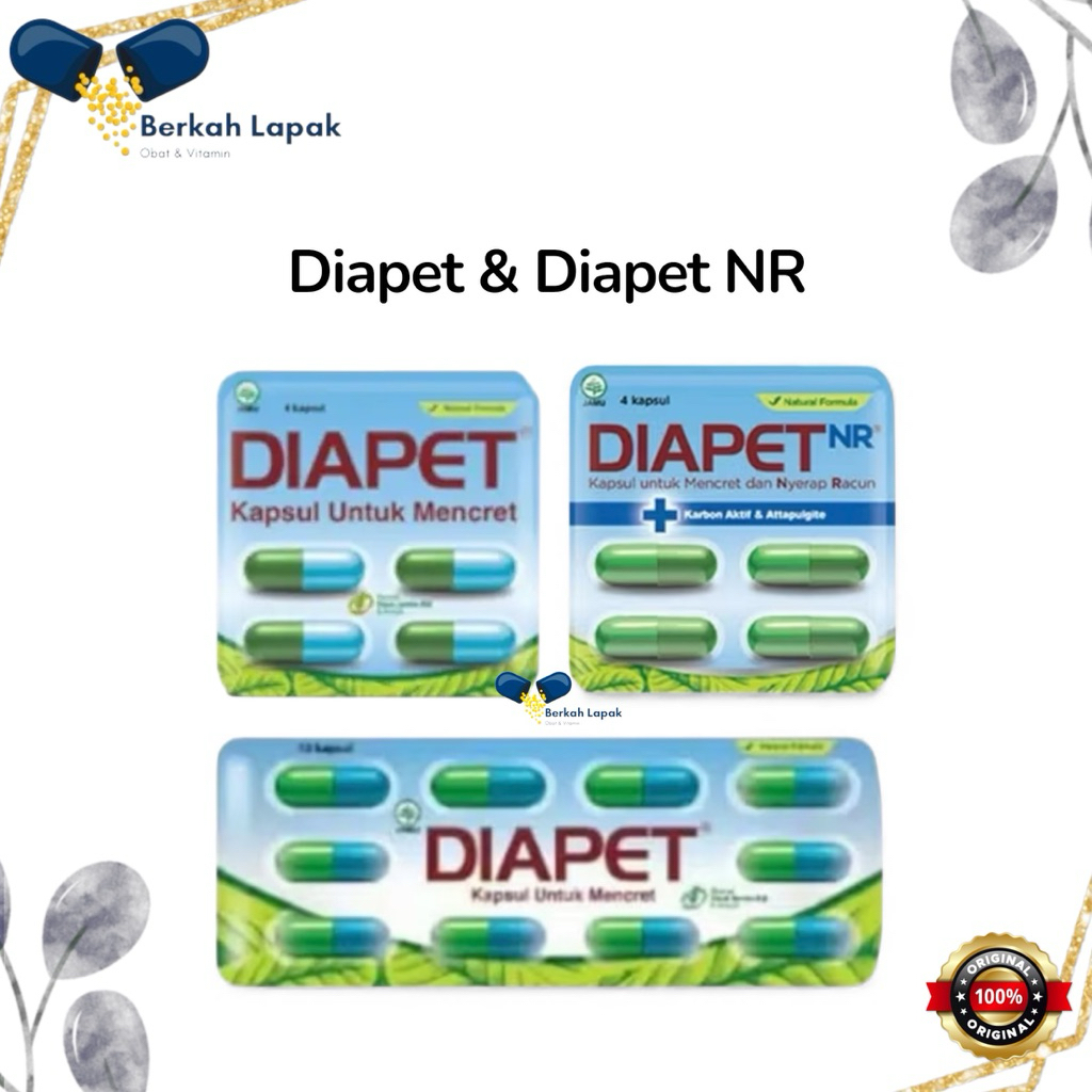 Diapet – Obat Herbal Diare/Mencret - Diapet/ Diapet NR