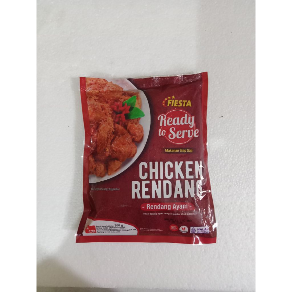Fiesta chicken rendang/rendang ayam 300gr