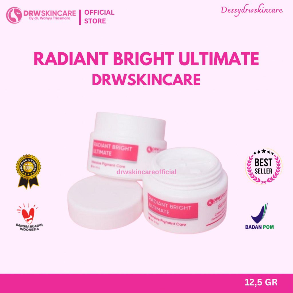 Drw Skincare Radiant Bright Ultimate (cream glowing & flek hitam)