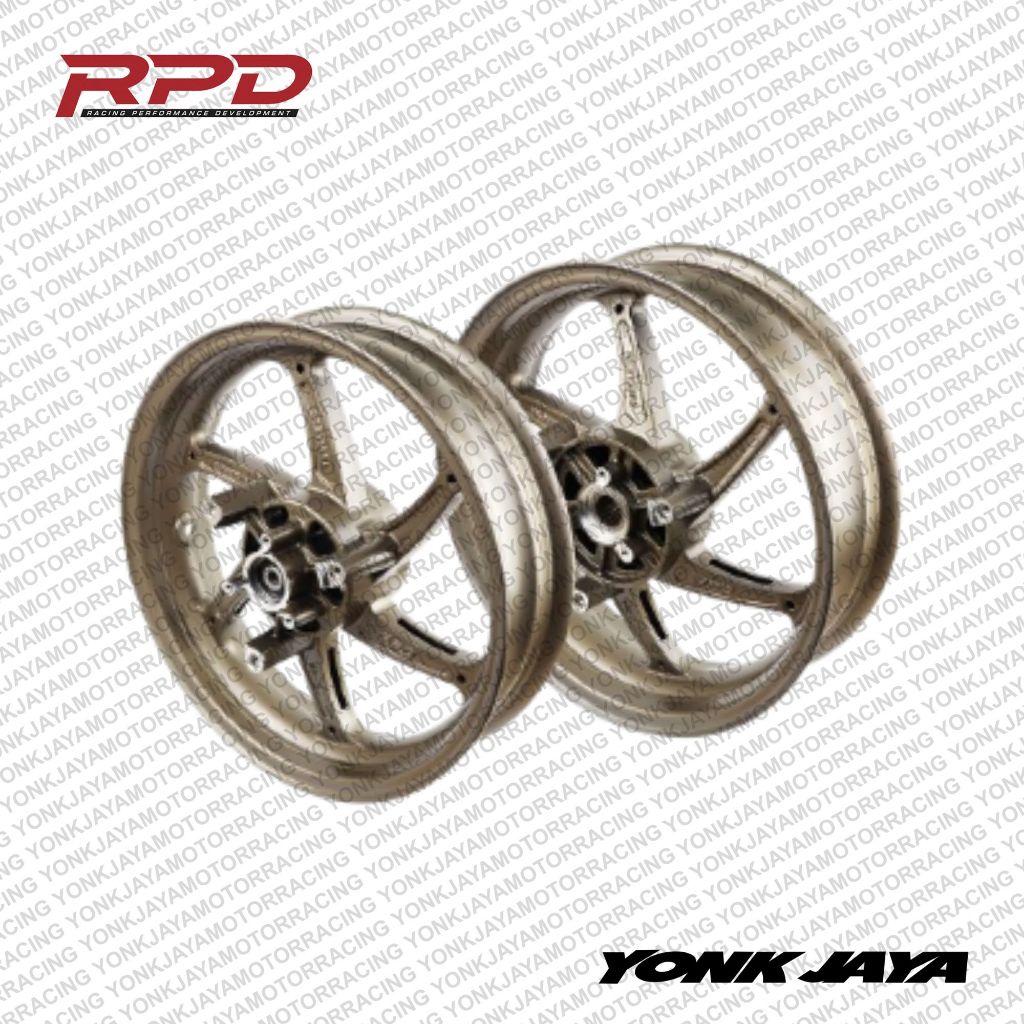 VELG RPD CASTING WHEEL SET SKYBLADE BROWN TITANIUM ALL NEW NMAX