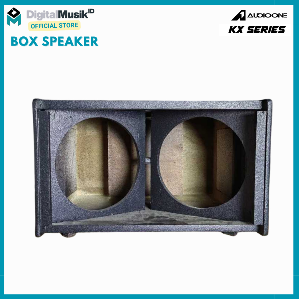 AUDIO ONE Box Kosong Subwoofer 12/15 Single Double  untuk Tipe KX Ukuran 12 & 15 Inch Meranti Kokoh