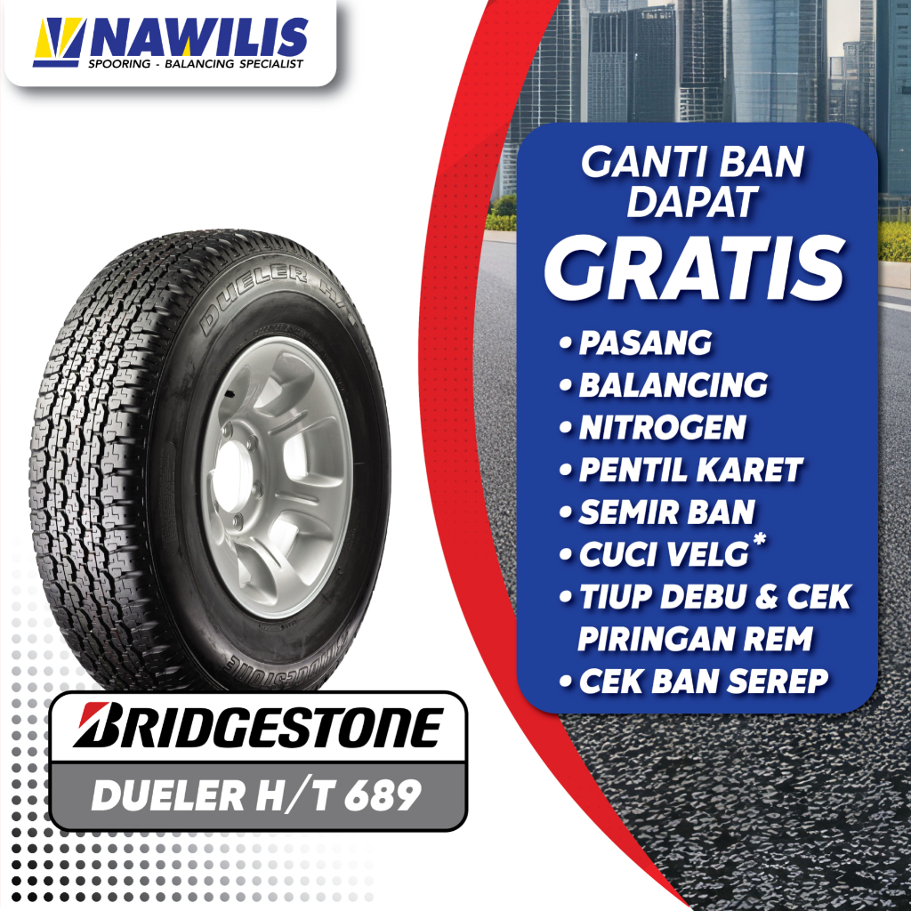 Ban Bridgestone 215/65 R16 98H Dueler HT 689 - 2022