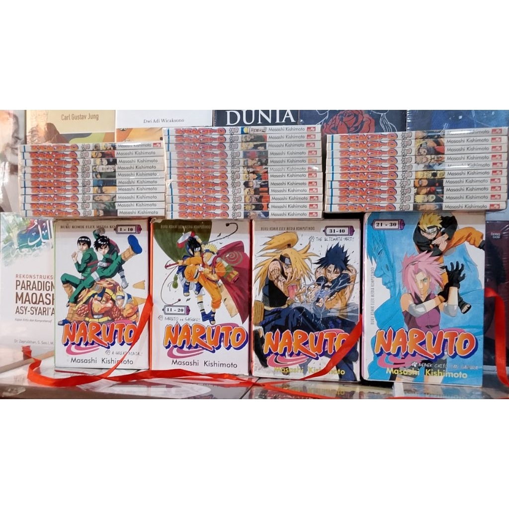 Komik Original NARUTO 1-72 FULL SET ( Like New )