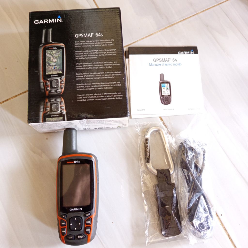 Gps Garmin 62s Lengkap / GPSMAP Garmin 62 Lengkap