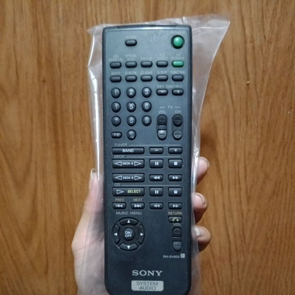 remot audio compo sony RM-SV800 original murah