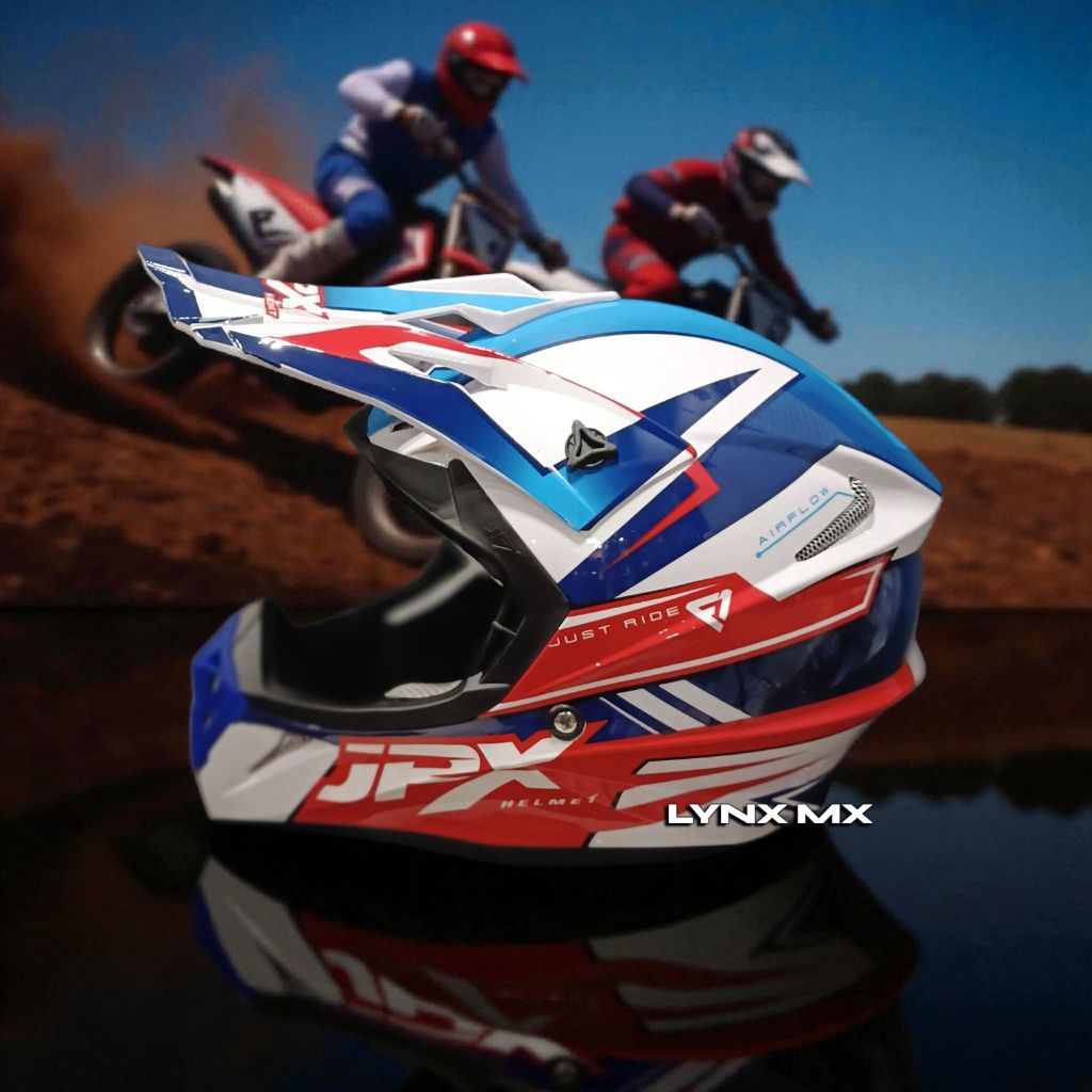 Helm Cross JPX FOX1 Motocross Trail Adventure