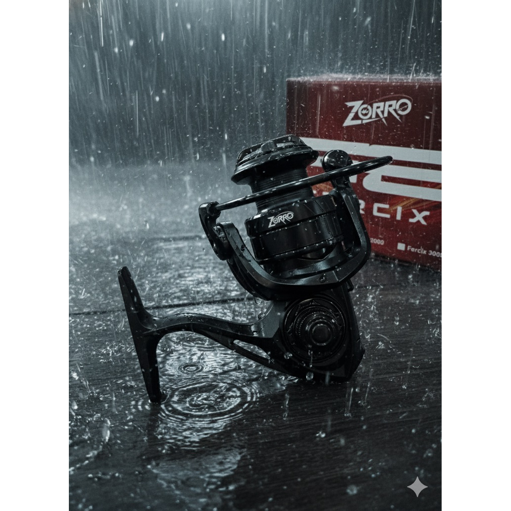 reel pancing SW zorro fercix power handle