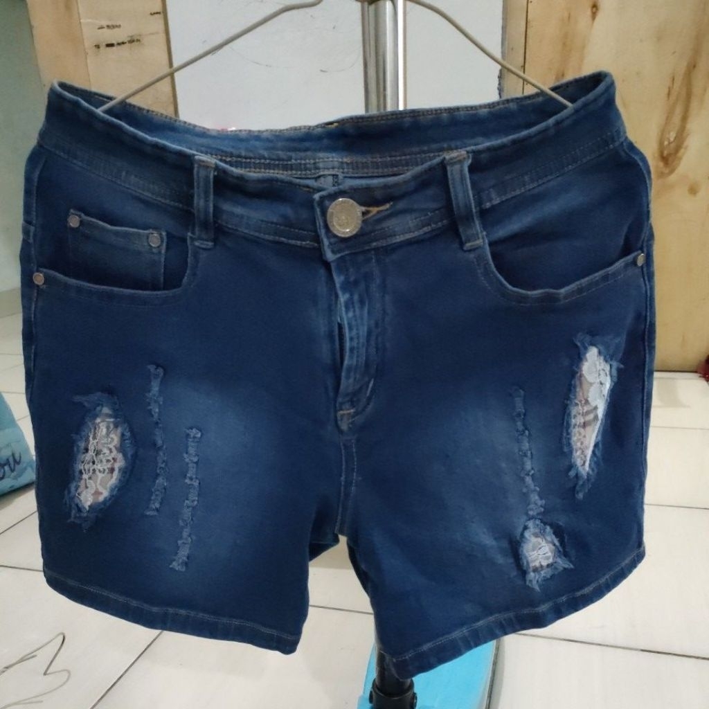 preloved medan celana pendek jeans hot pants