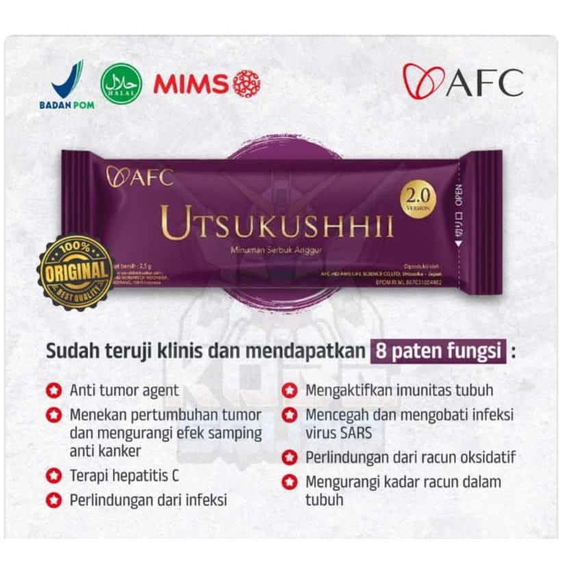 [Original AFC] ECER SOP Utsukushi Regenerasi Sel BPOM EXP 12/2028 ORIGINAL