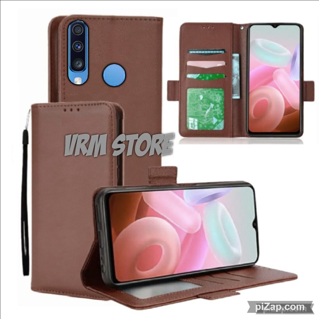 Case Dompet Hp Samsung A20s Case Dompet Casing Hp Flip Kulit Case Wallet Leather Cover