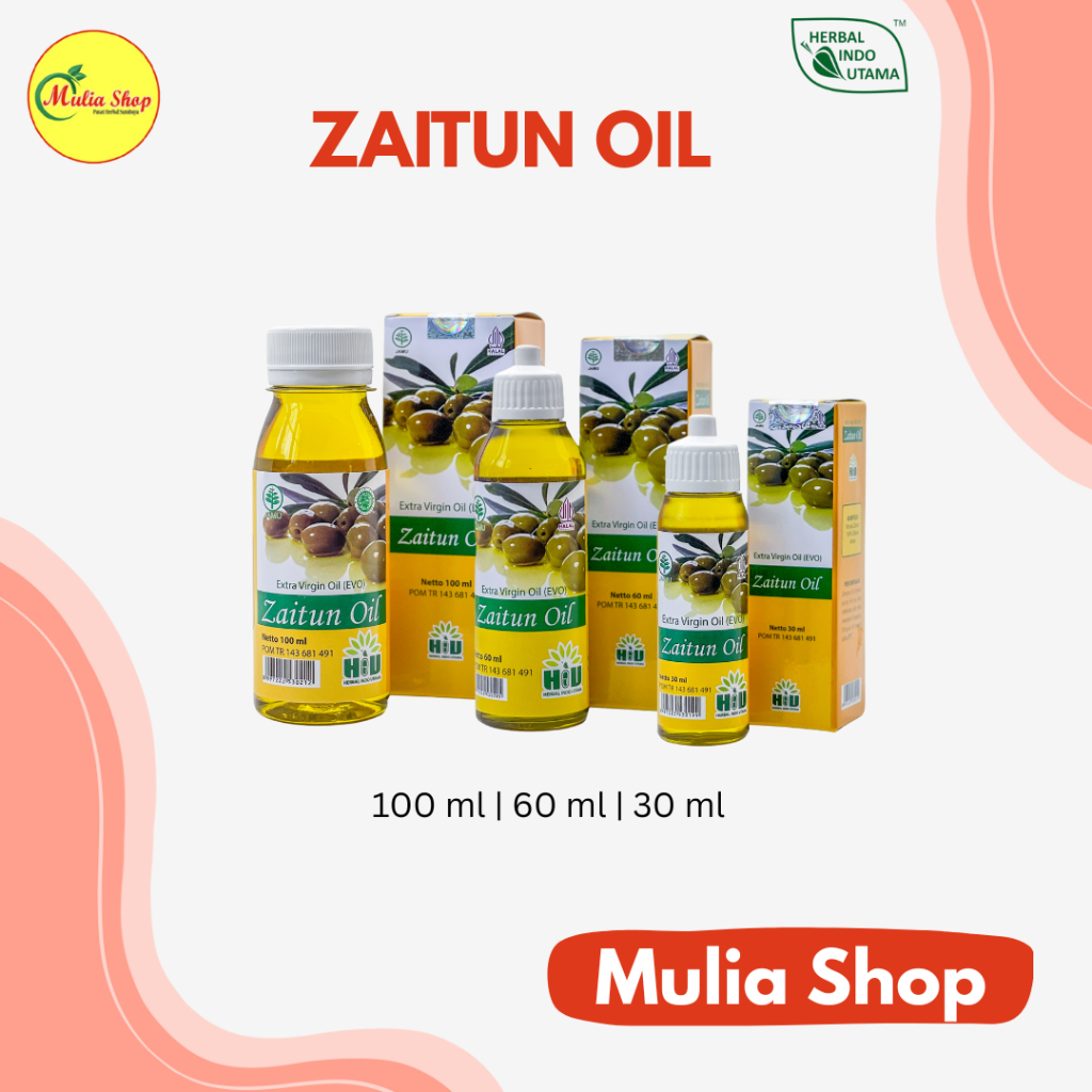 Minyak Zaitun Extra Virgin Olive Oil Thibbuna / Zaitun Oil HIU