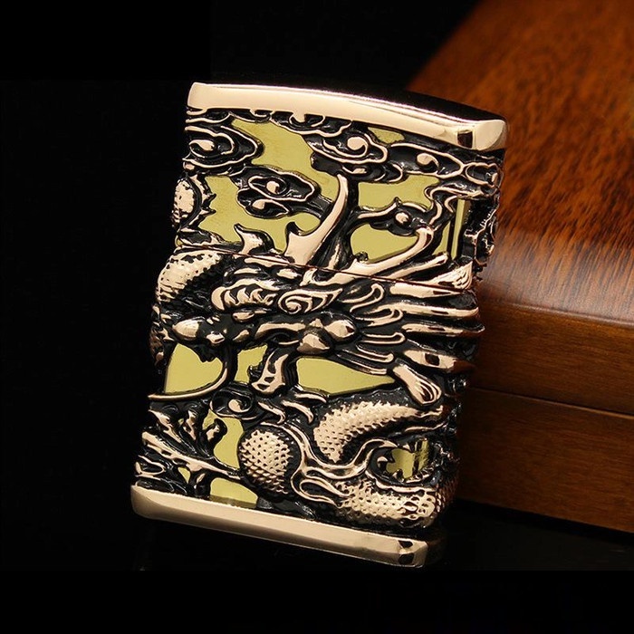 Zorro Lighter Korek Api Z9124 Dragon Armor Naga Unik