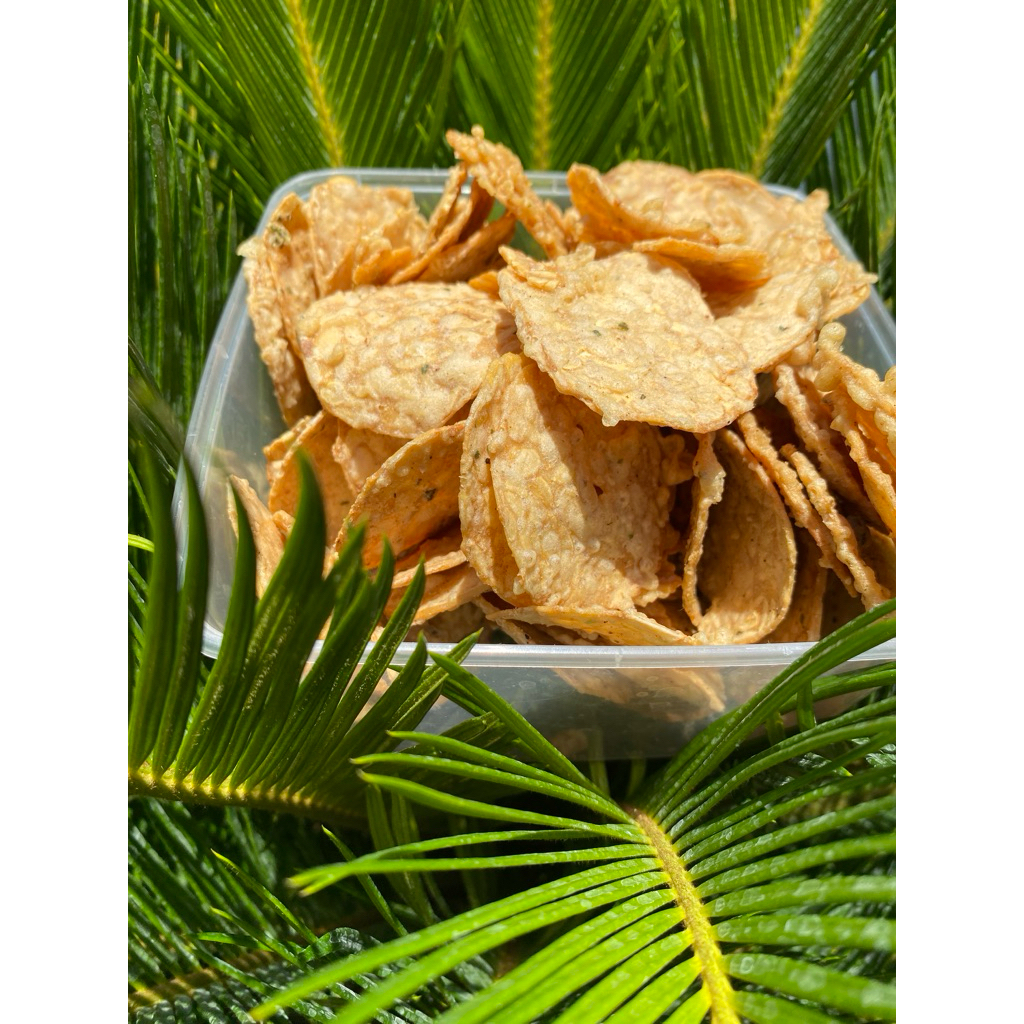 KERIPIK TEMPE TEPUNG 500gr - Camilan Istimewa Snack Gurih Renyah (SIRAFA SNACK)
