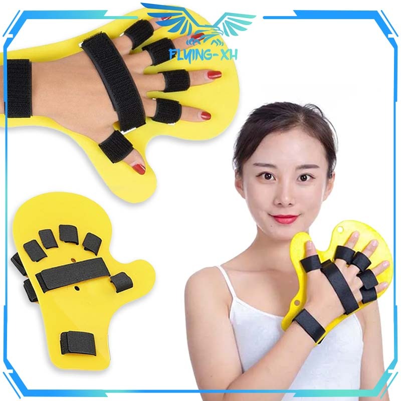 Terapi Stroke Tangan Alat Terapi Tangan untuk Stroke Orthosis Jari Fisioterapi Universal
