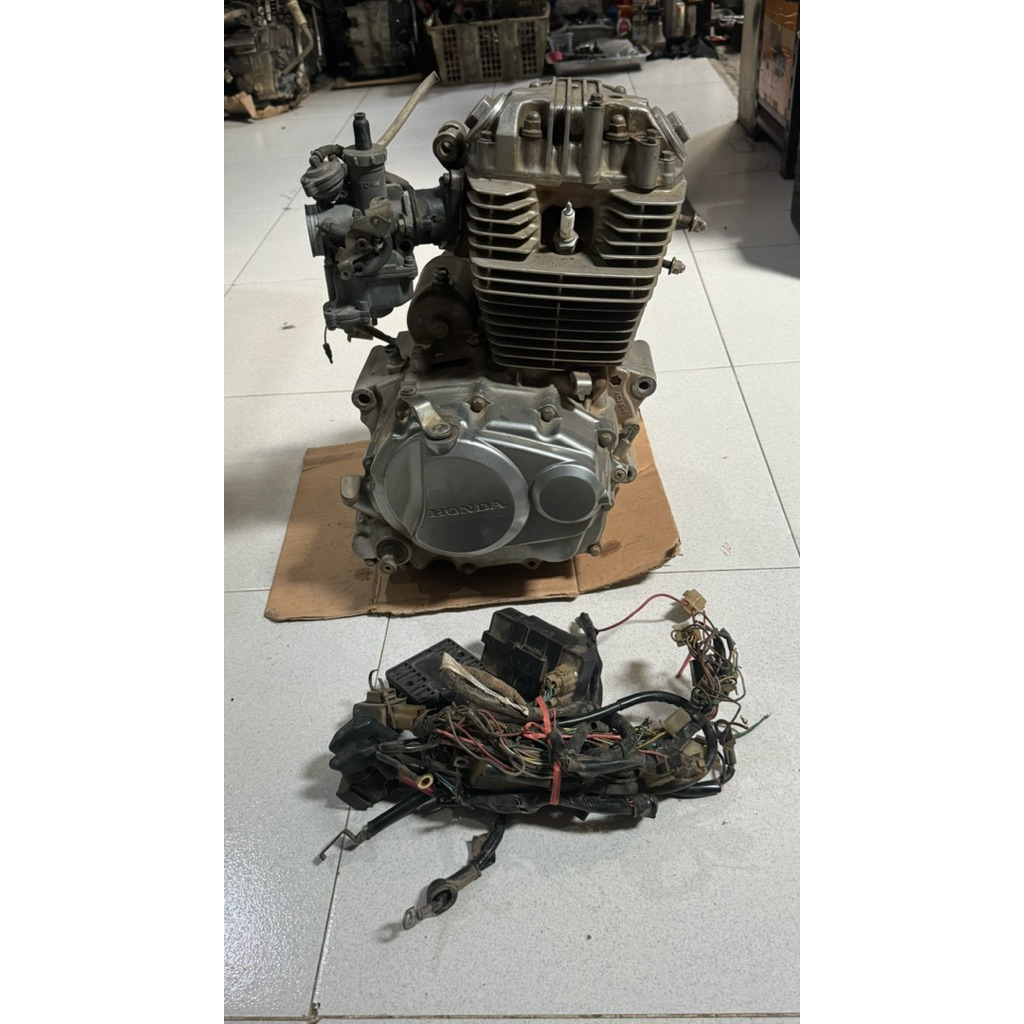 Mesin engine megapro primus original copotan set pengapian baca deskripsi