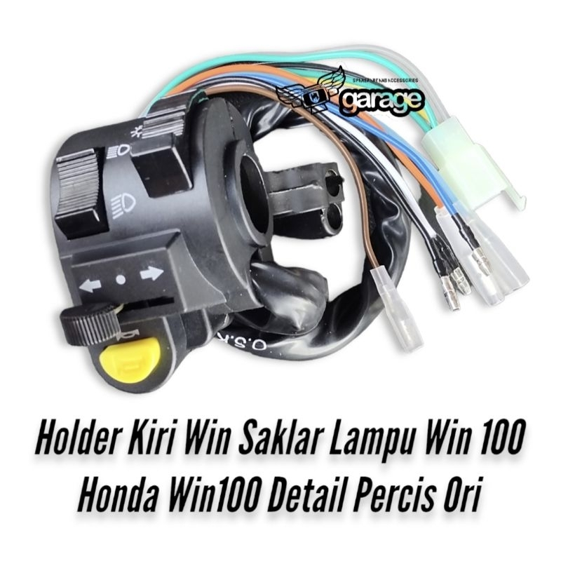 Holder Kiri Win Saklar Lampu Kiri Win 100 Honda Win100 Detail Percis Ori