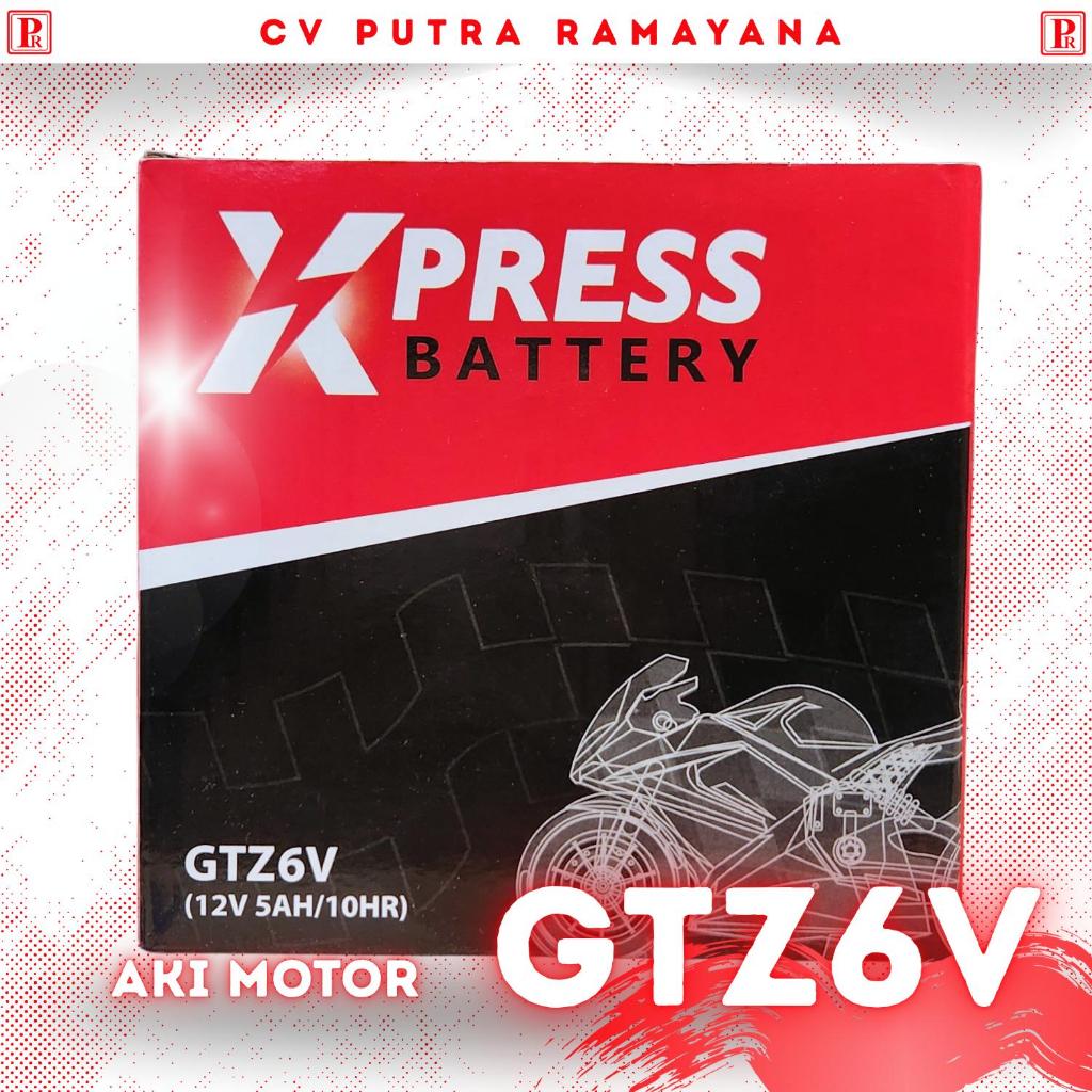 AKI MOTOR GTZ6V  MF XPRESS ORIGINAL, AKI KERING VARIO 125,SATRIA FU 150, VARIO 150