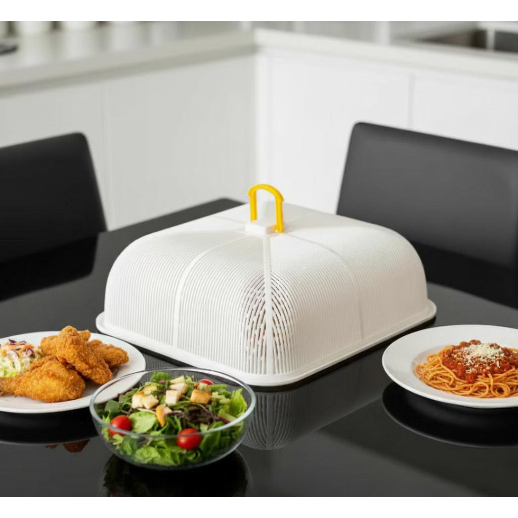 tudung saji putih/tudung saji estetik/tudung saji persegi/tudung saji bulat