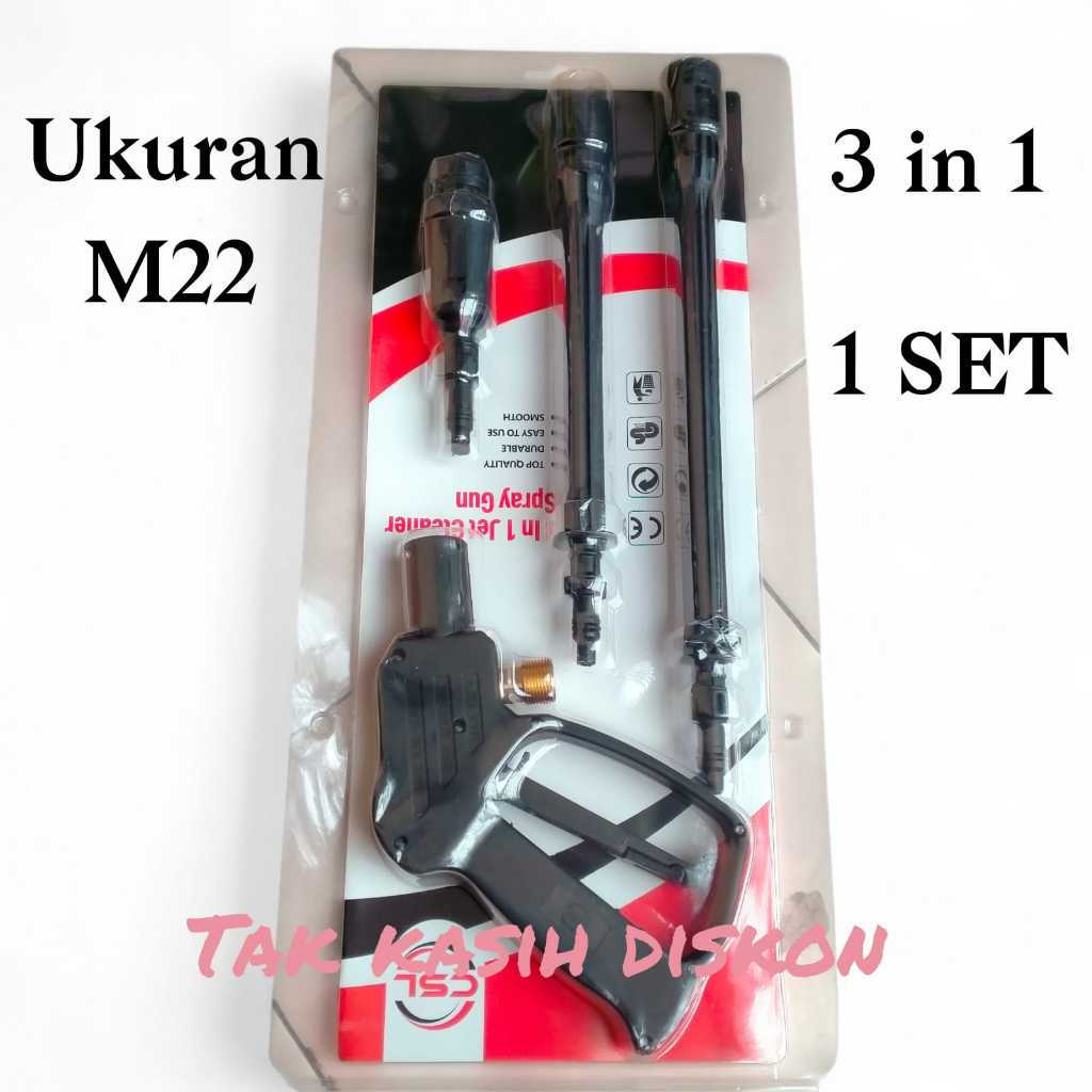 Gun/Tembakan steam 3 IN 1/Jet cleaner universal/Stick jet cleaner M14 M22 CASAL