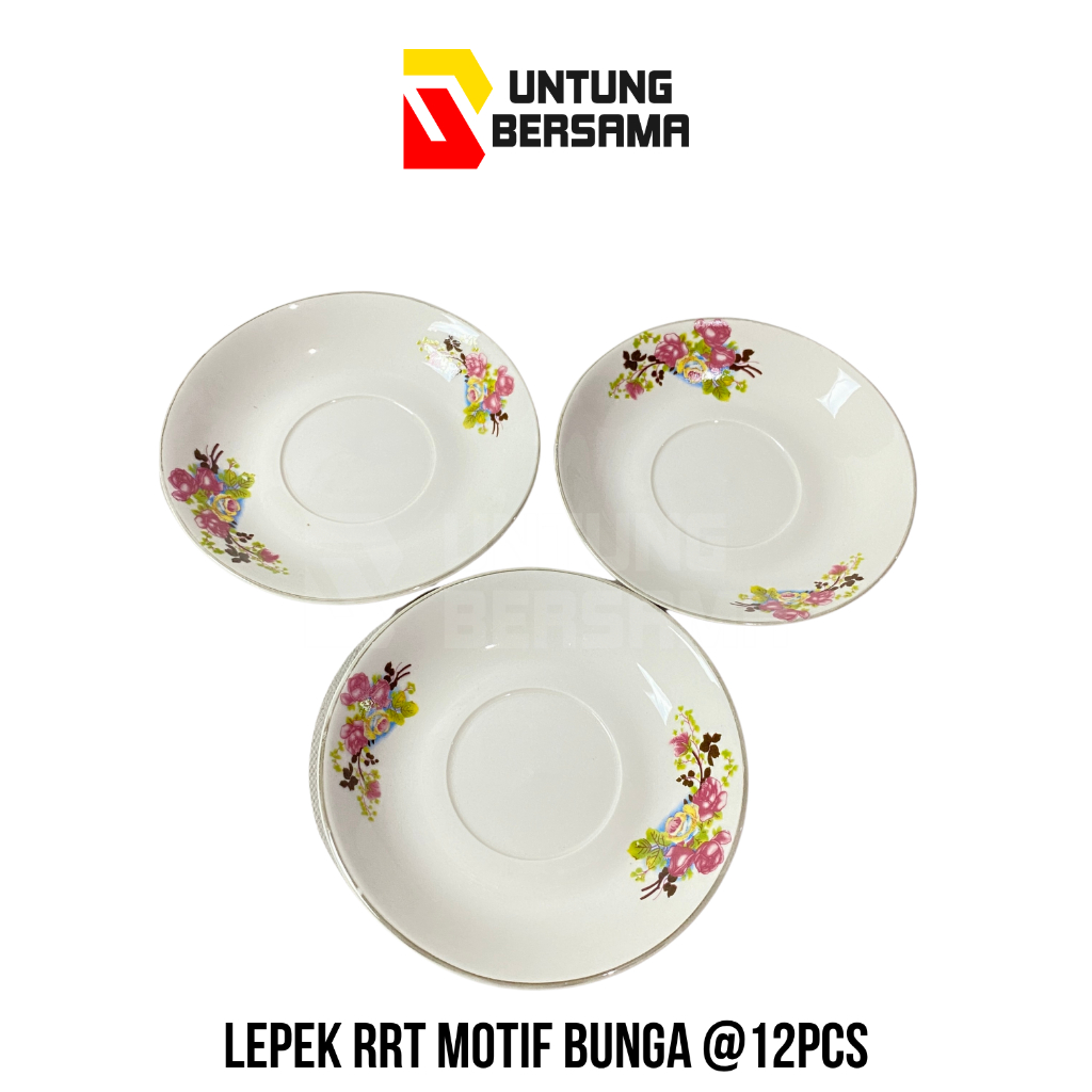 [12 PCS] LEPEK KOPI / LEPEK KERAMIK / LEPEK GELAS / TATAKAN GELAS RRT