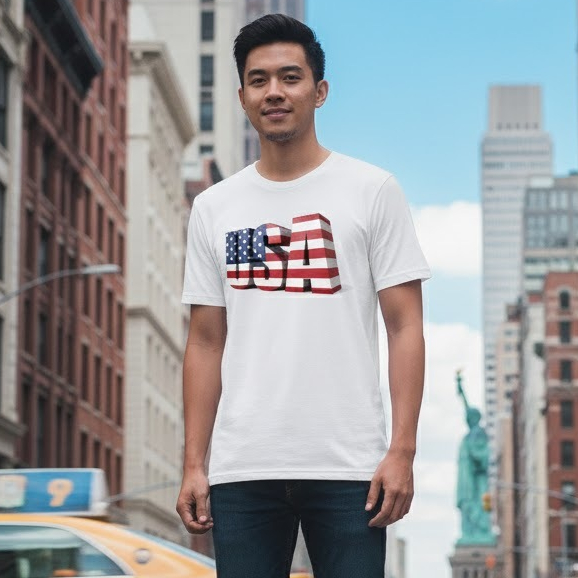Kaos oleh oleh amerika kaos souvenir usa kualitas premium murah kaos amerika serikat baju amerika